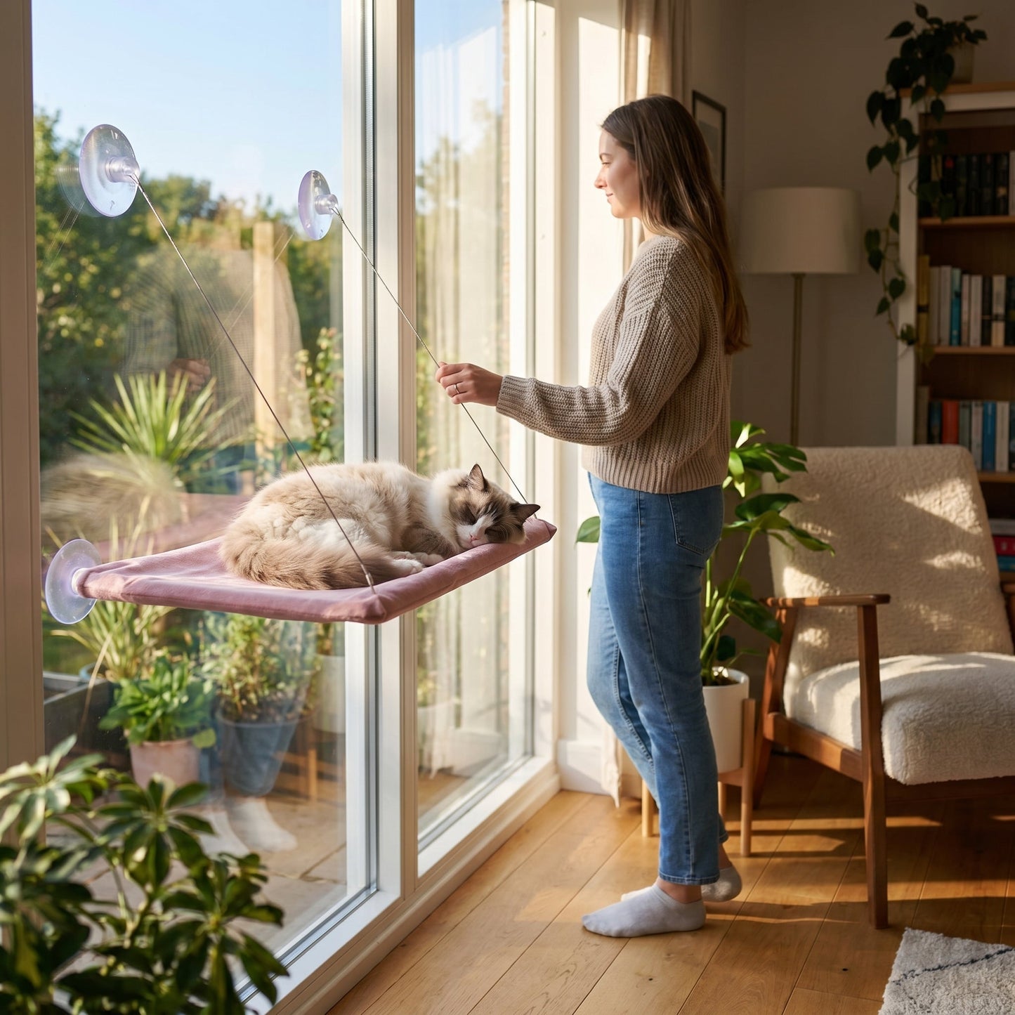 Deluxe Window Hammock Bed