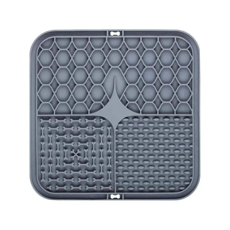 Pet Lick Silicone Mat Pet Slow Food Plate for Dog and Cat Distraction Silicon