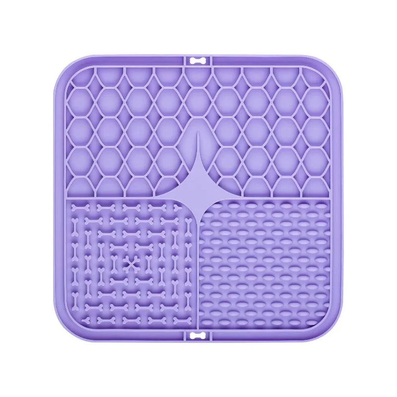 Pet Lick Silicone Mat Pet Slow Food Plate for Dog and Cat Distraction Silicon