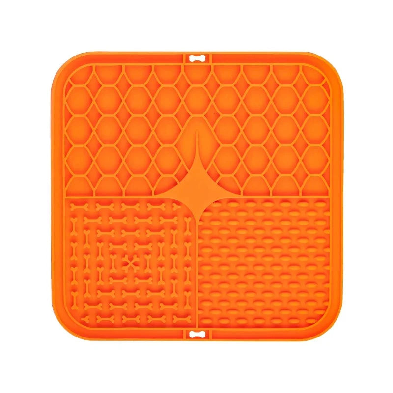 Pet Lick Silicone Mat Pet Slow Food Plate for Dog and Cat Distraction Silicon