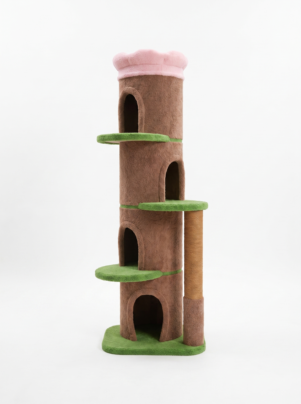 ElaPaw Large Cat Tree Tower 68in image with text 3