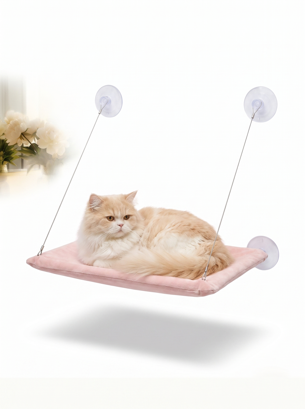 Deluxe Window Hammock Bed image with text 3