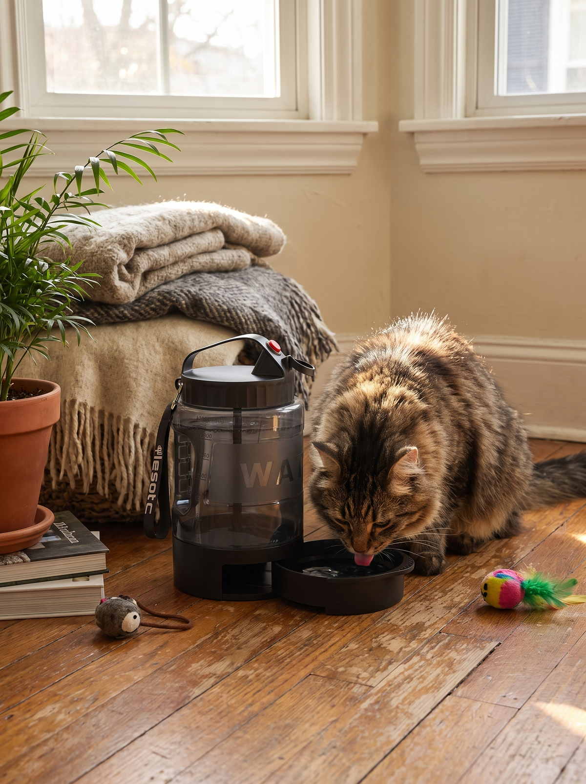 Travel Water Bottle for Pets image with text 2