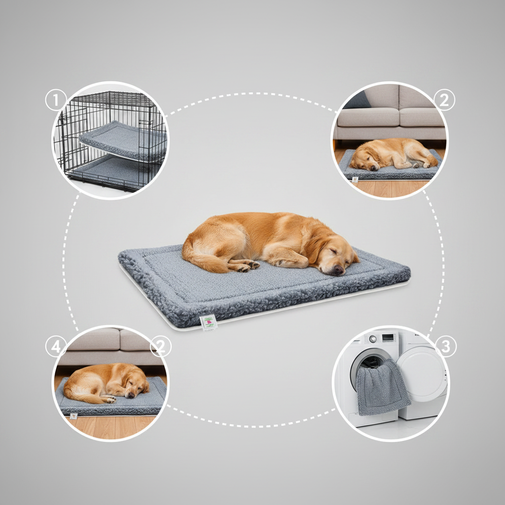 ElaPaw Mat Cat & Dog Bed